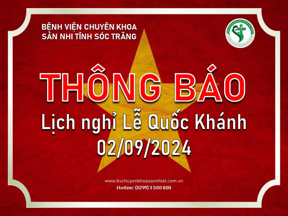 LỊCH NGHỈ LỄ QUỐC KHÁNH 02/09/2024