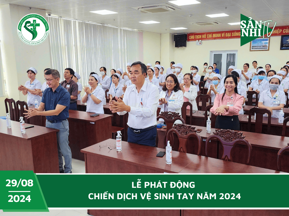 SẢN NHI TV: LỄ PHÁT ĐỘNG CHIẾN DỊCH VỆ SINH TAY NĂM 2024