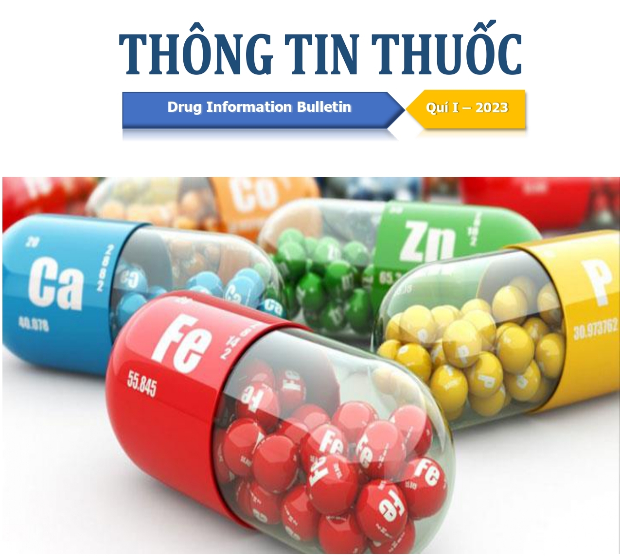 THÔNG TIN THUỐC QUÝ I/2023