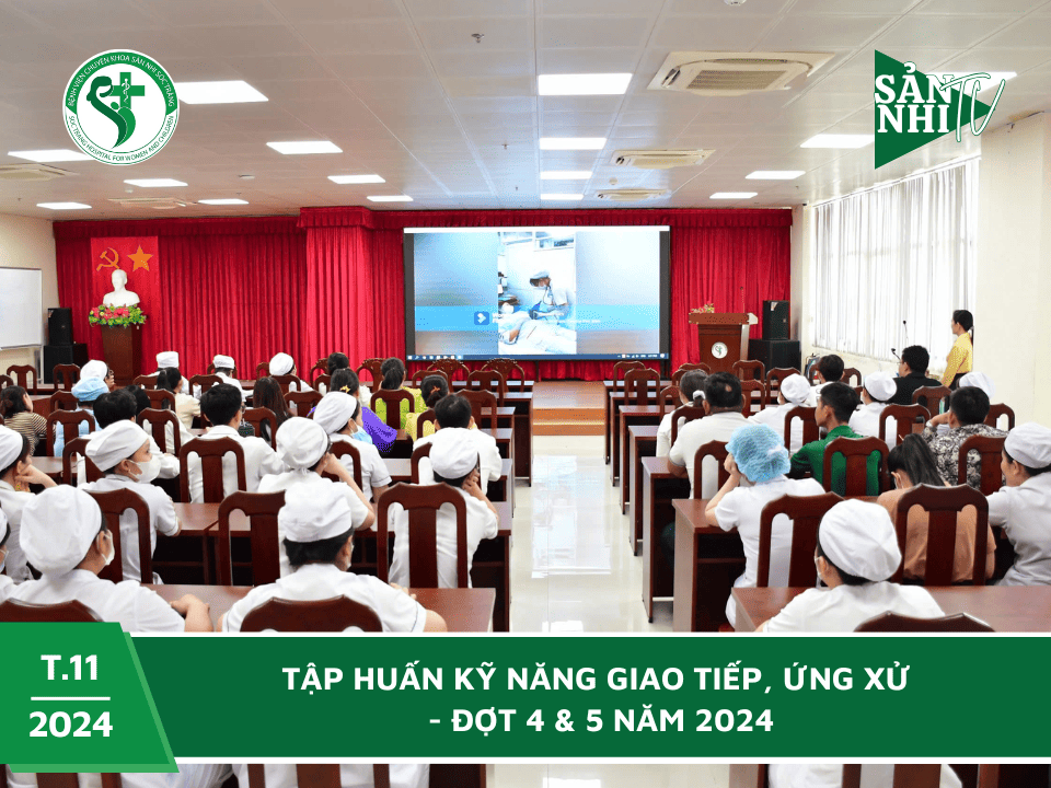 SẢN NHI TV: TẬP HUẤN KỸ NĂNG GIAO TIẾP, ỨNG XỬ - ĐỢT 4 & 5 NĂM 2024