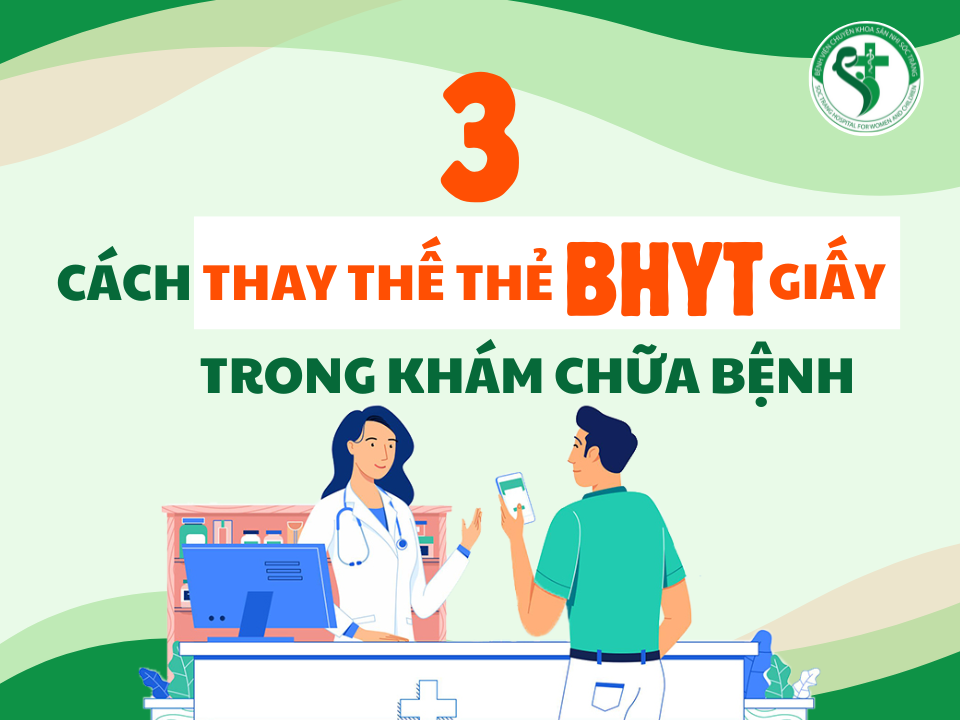 03 CÁCH THAY THẾ BHYT GIẤY TRONG KHÁM CHỮA BỆNH