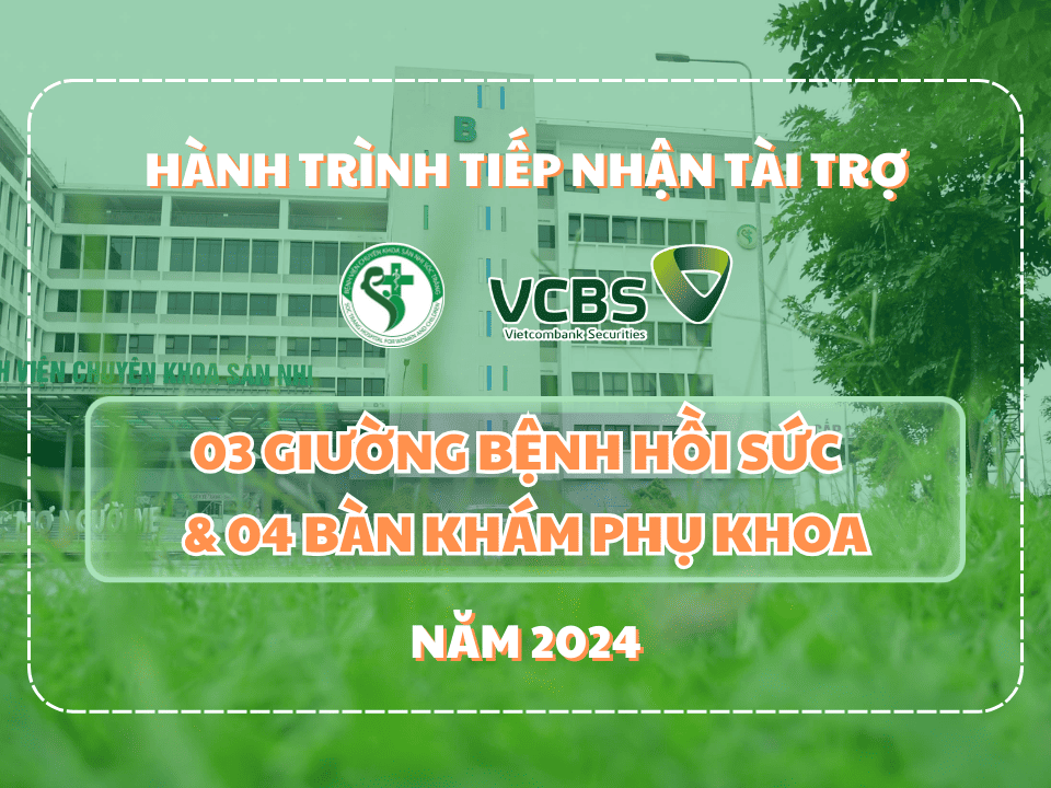 HÀNH TRÌNH TIẾP NHẬN TÀI TRỢ TỪ VCBS - NĂM 2024