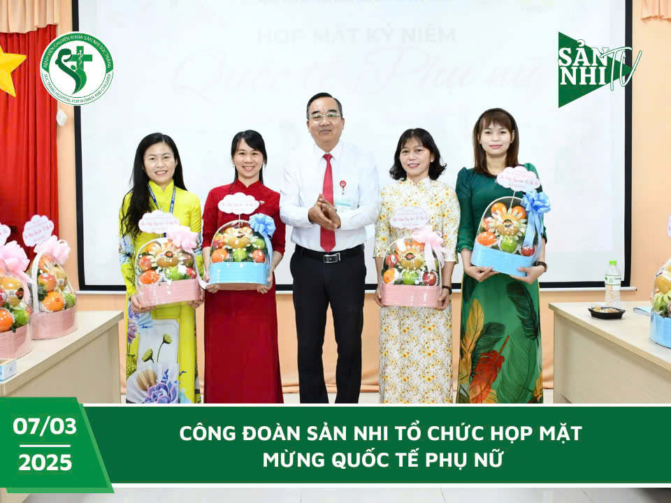 SẢN NHI TV: CÔNG ĐOÀN SẢN NHI TỔ CHỨC HỌP MẶT MỪNG QUỐC TẾ PHỤ NỮ