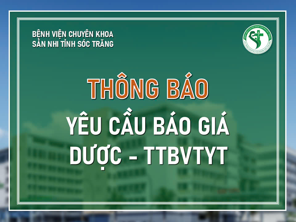 YÊU CẦU BÁO GIÁ: SỬA CHỮA MÁY THỞ ELISA 600