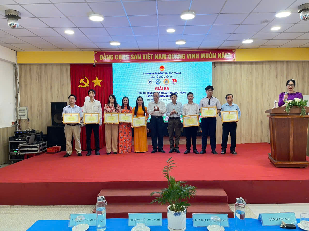 SẢN NHI SÓC TRĂNG ĐẠT GIẢI BA – HỘI THI SÁNG TẠO KỸ THUẬT TỈNH SÓC TRĂNG LẦN THỨ XIV, NĂM 2024-2025