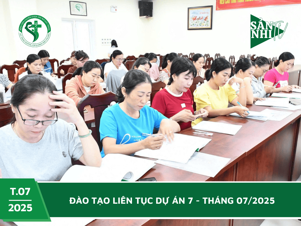 SẢN NHI TV: ĐÀO TẠO LIÊN TỤC DỰ ÁN 7 - THÁNG 07/2025