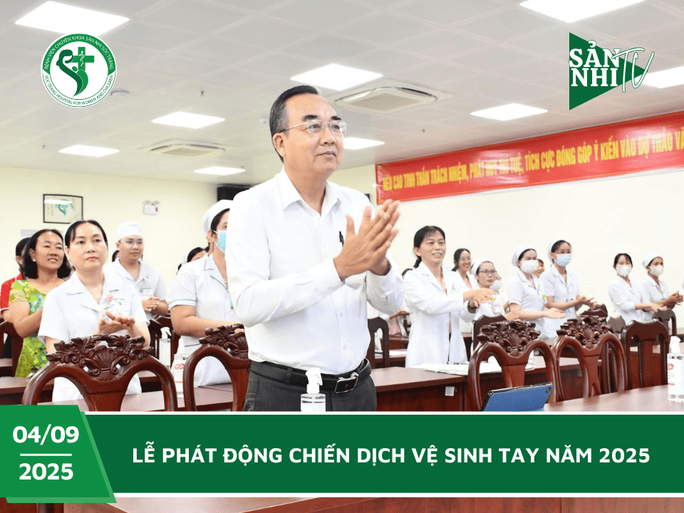 SẢN NHI TV: LỄ PHÁT ĐỘNG CHIẾN DỊCH VỆ SINH TAY NĂM 2025