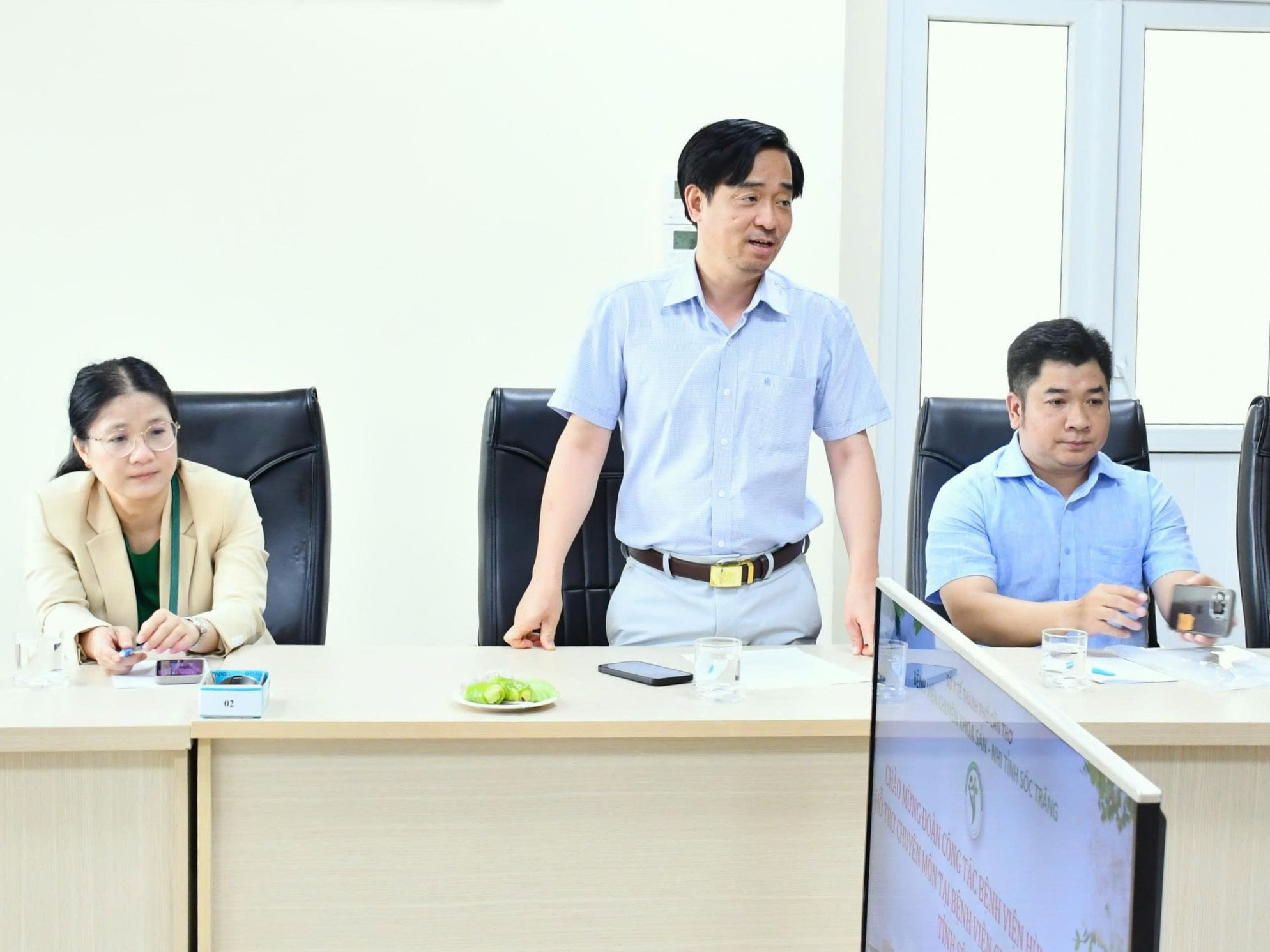 TIẾP ĐOÀN GIÁM SÁT & HỖ TRỢ CHUYÊN MÔN CỦA BỆNH VIỆN HÙNG VƯƠNG