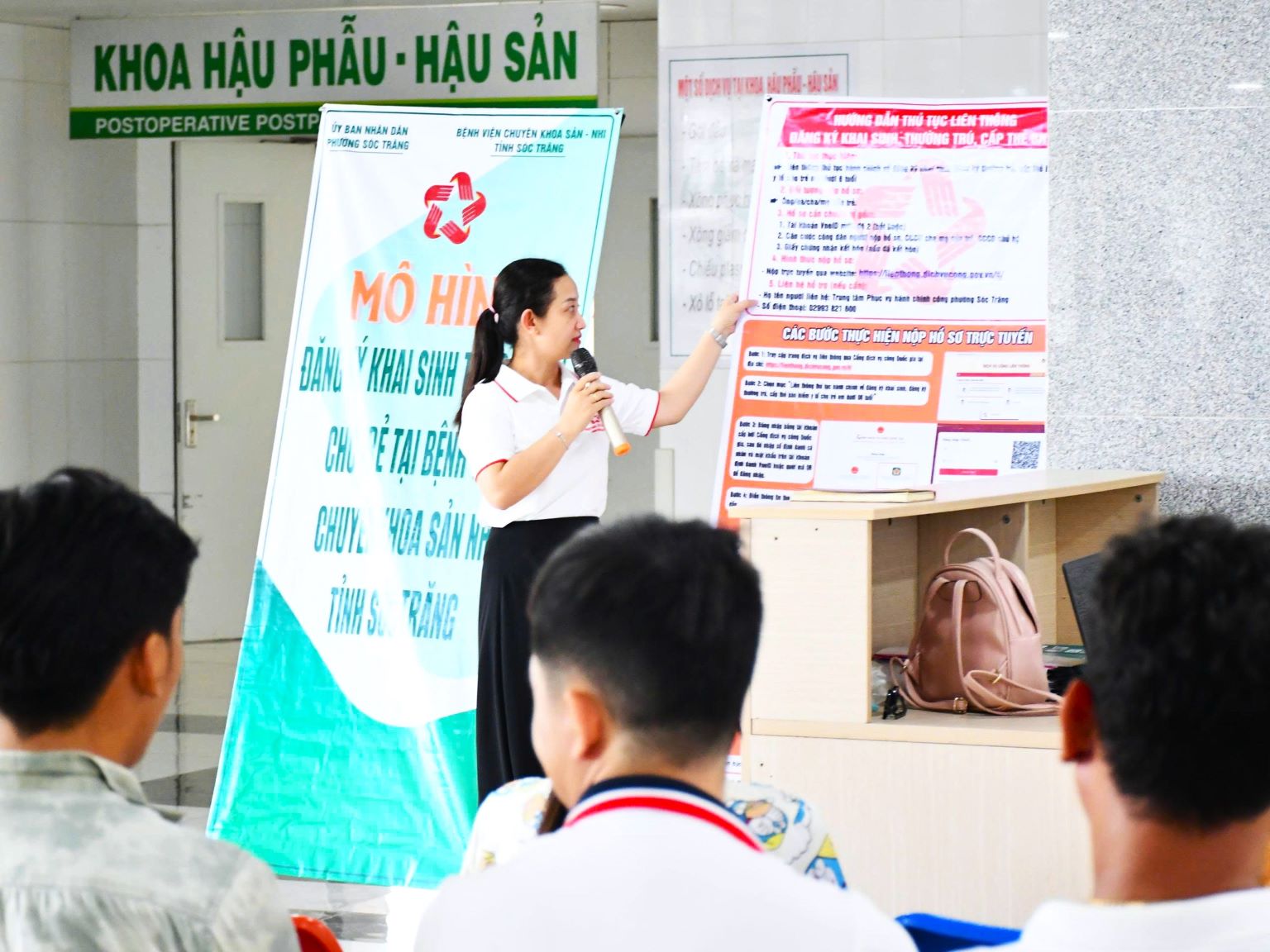 TRIỂN KHAI THÍ ĐIỂM MÔ HÌNH ĐĂNG KÝ KHAI SINH TRỰC TUYẾN CHO TRẺ TẠI SẢN NHI SÓC TRĂNG