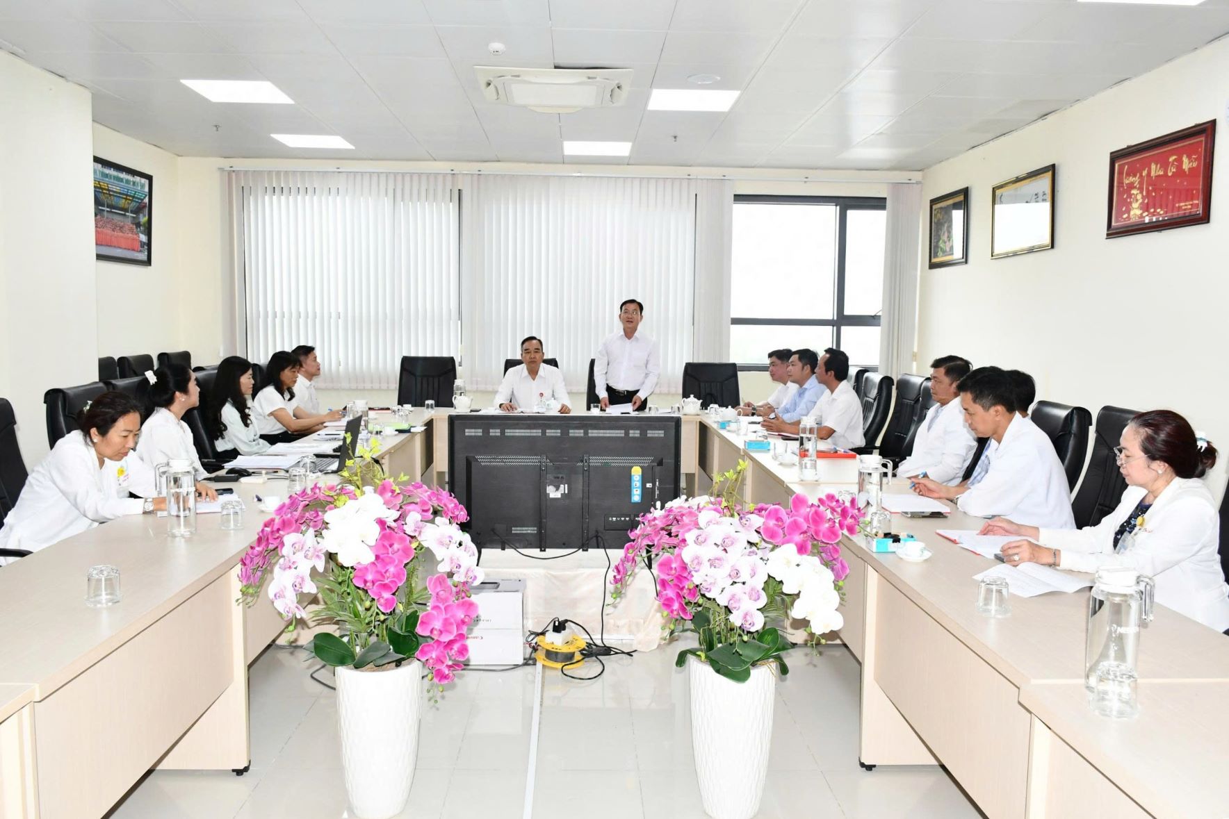 TIẾP ĐOÀN CÔNG TÁC BAN TUYÊN GIÁO VÀ DÂN VẬN ĐẢNG ỦY UBND THÀNH PHỐ CẦN THƠ 