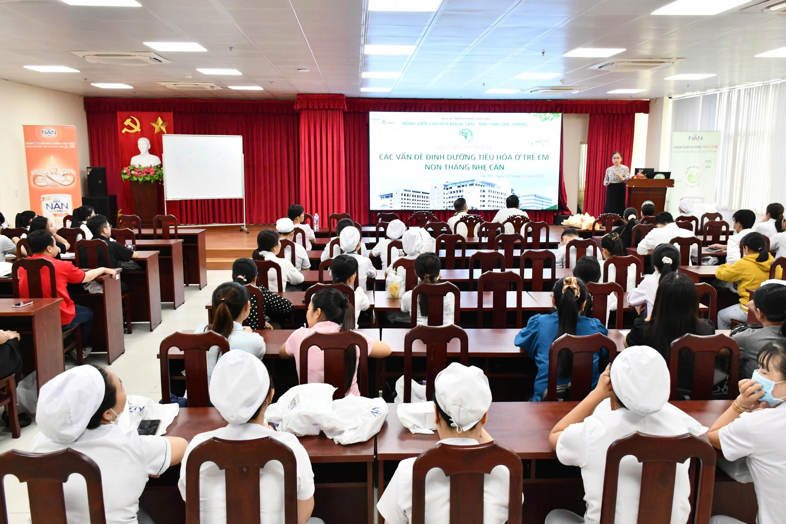 HỘI THẢO CHUYÊN ĐỀ  “CÁC VẤN ĐỀ DINH DƯỠNG TIÊU HÓA Ở TRẺ NON THÁNG NHẸ CÂN”