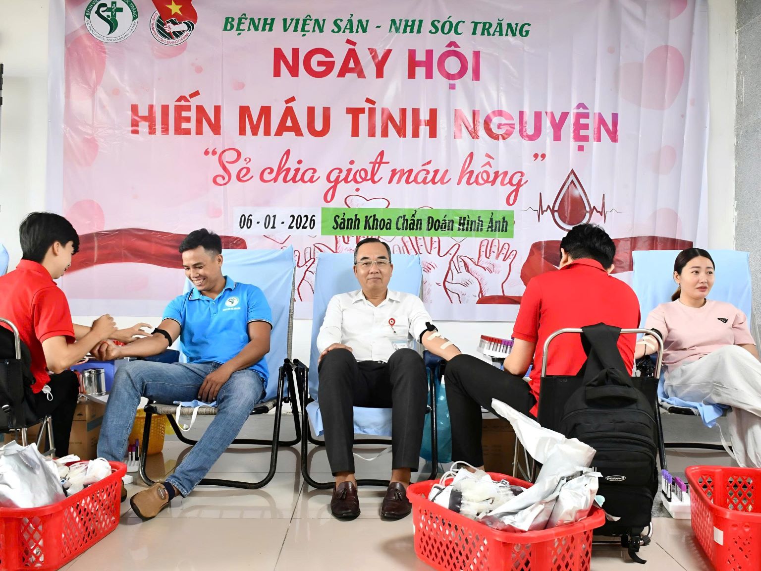 NGÀY HỘI HIẾN MÁU TÌNH NGUYỆN 06/01/2026