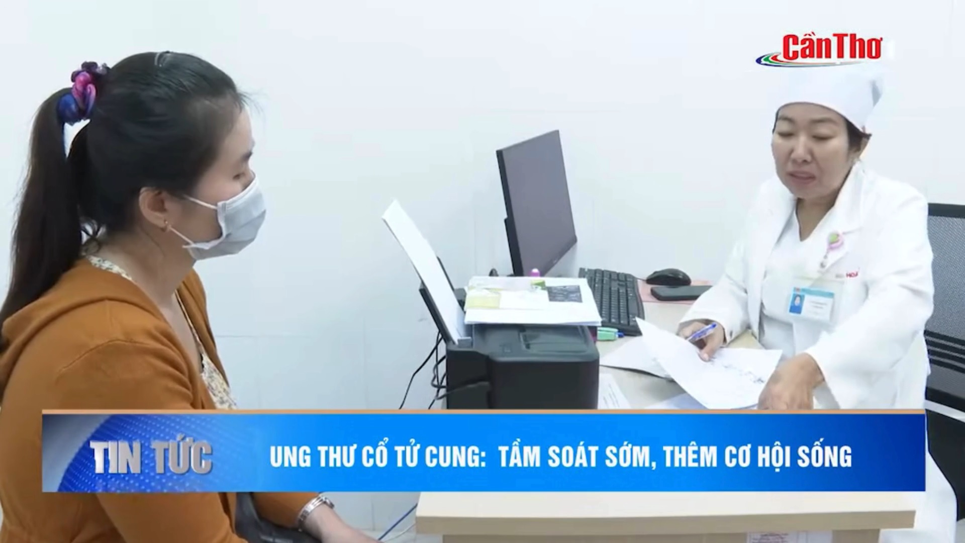 BẢN TIN CẦN THƠ TV: UNG THƯ CỔ TỬ CUNG - TẦM SOÁT SỚM, THÊM CƠ HỘI SỐNG