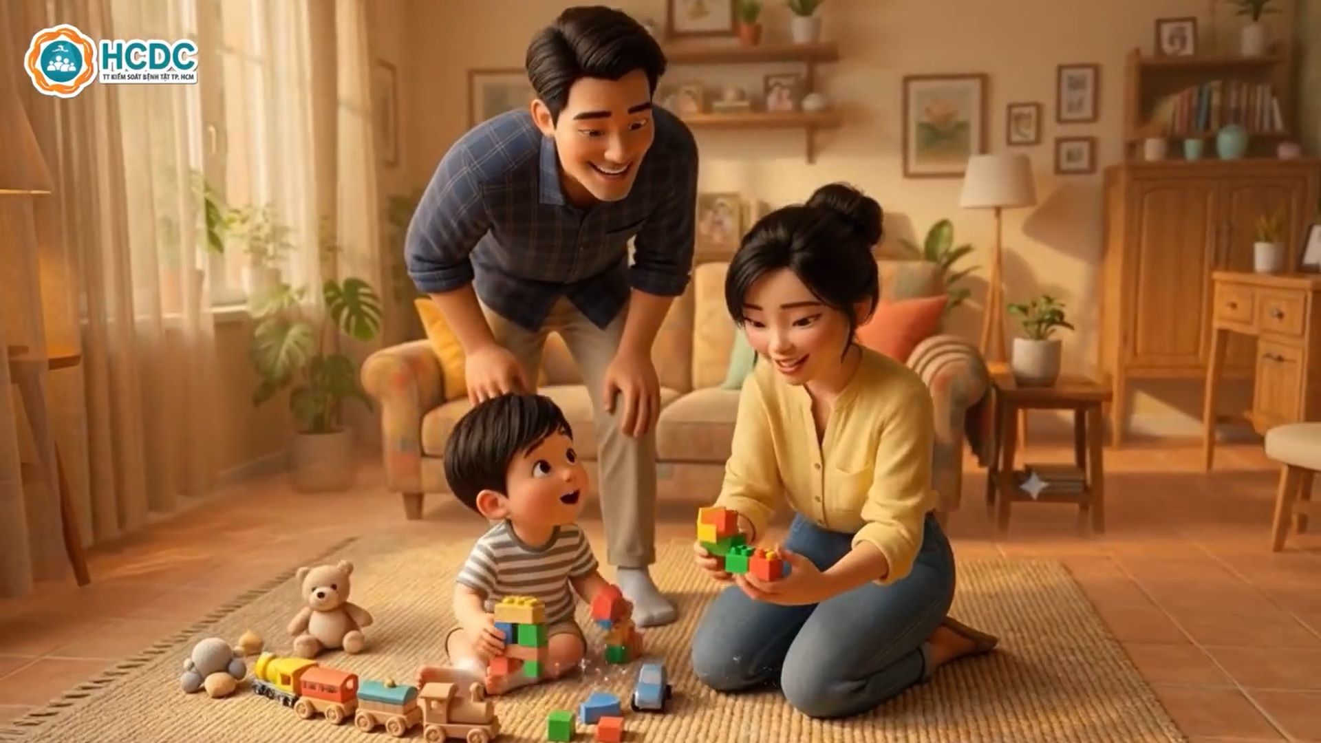 THÔNG ĐIỆP / KHUYẾN CÁO: CÁCH BẢO VỆ TRẺ EM KHỎI Ô NHIỄM KHÔNG KHÍ TRONG NHÀ