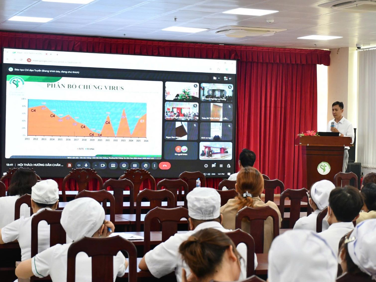 HỘI THẢO HƯỚNG DẪN CHẨN ĐOÁN, ĐIỀU TRỊ & PHÒNG CHỐNG TAY CHÂN MIỆNG NĂM 2026