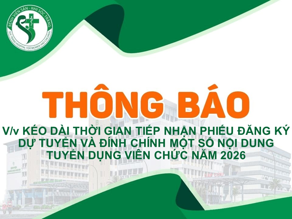 KÉO DÀI THỜI GIAN TIẾP NHẬN PHIẾU ĐĂNG KÝ DỰ TUYỂN VÀ ĐÍNH CHÍNH MỘT SỐ NỘI DUNG TUYỂN DỤNG VIÊN CHỨC NĂM 2026 