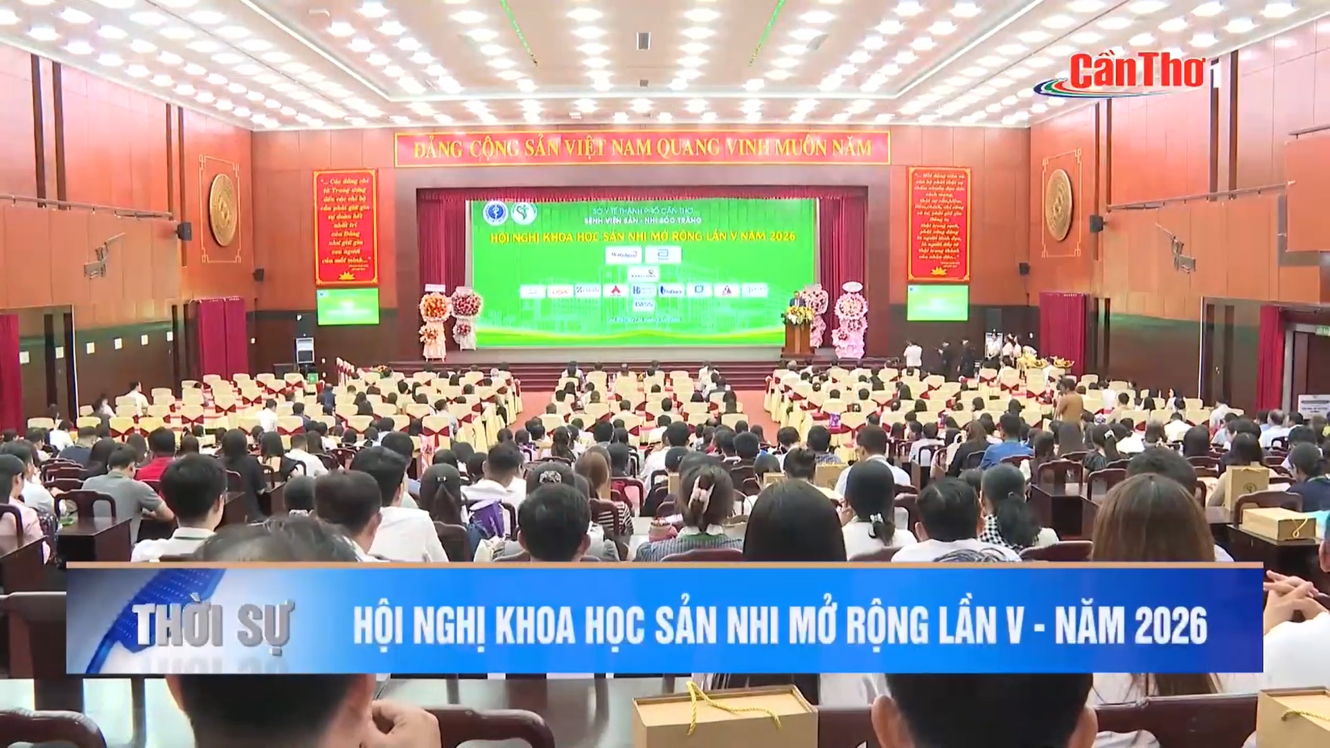 BẢN TIN CẦN THƠ TV: HỘI NGHỊ KHOA HỌC SẢN NHI MỞ RỘNG LẦN V NĂM 2026