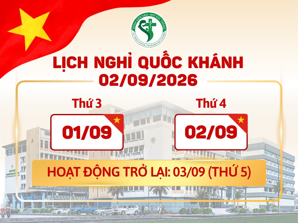 LỊCH NGHỈ LỄ QUỐC KHÁNH 02/09/2026