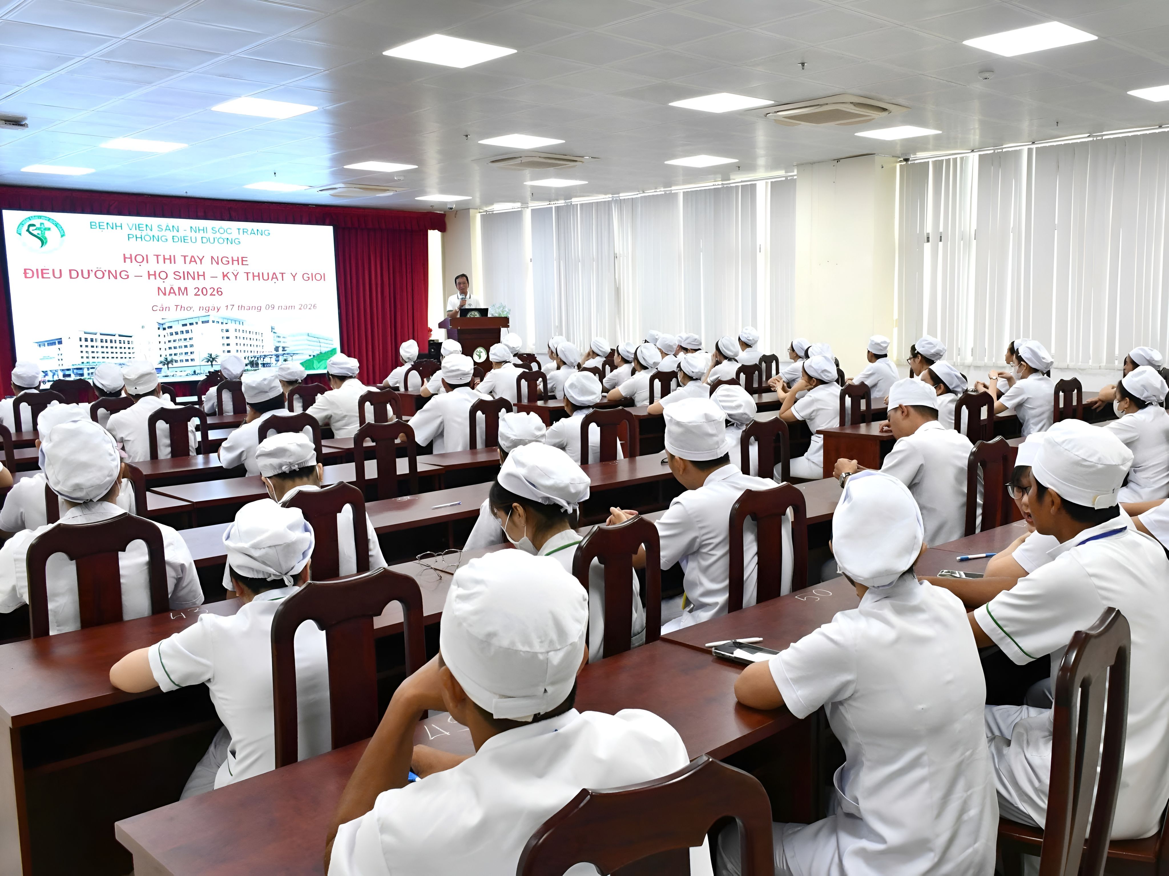 HỘI THI TAY NGHỀ ĐIỀU DƯỠNG - HỘ SINH - KỸ THUẬT Y GIỎI NĂM 2026 – PHẦN THI LÝ THUYẾT